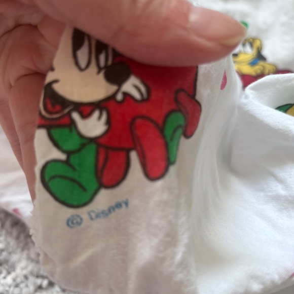 Vintage Dundee Mickey & Friends Babies Crib Sheet (Fitted) - Picture 3 of 4